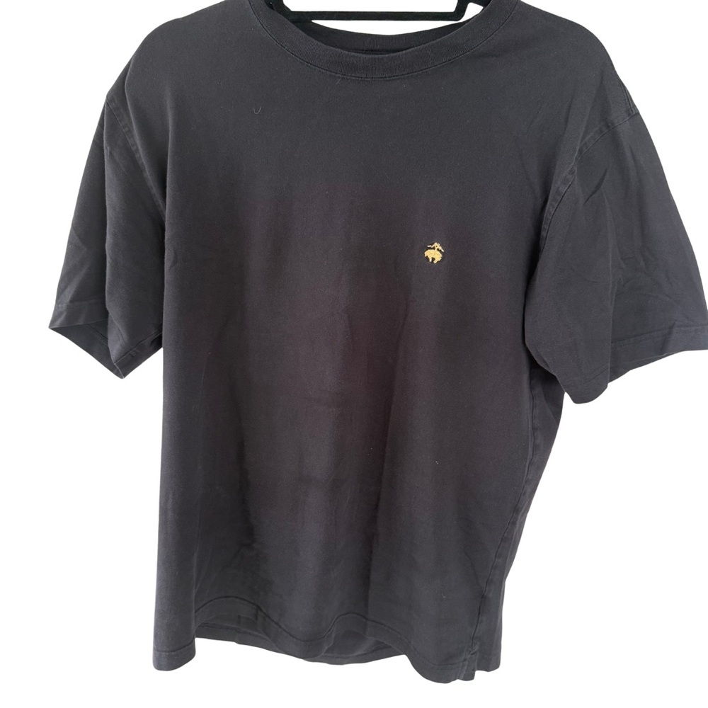 🖤 Brooks Brothers Black Supima Cotton Tee (L) – Golden Fleece Flex 🖤